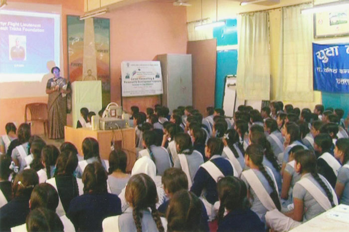 career counseling at Govt ss Girls school Chattarpur  new Delhi 001