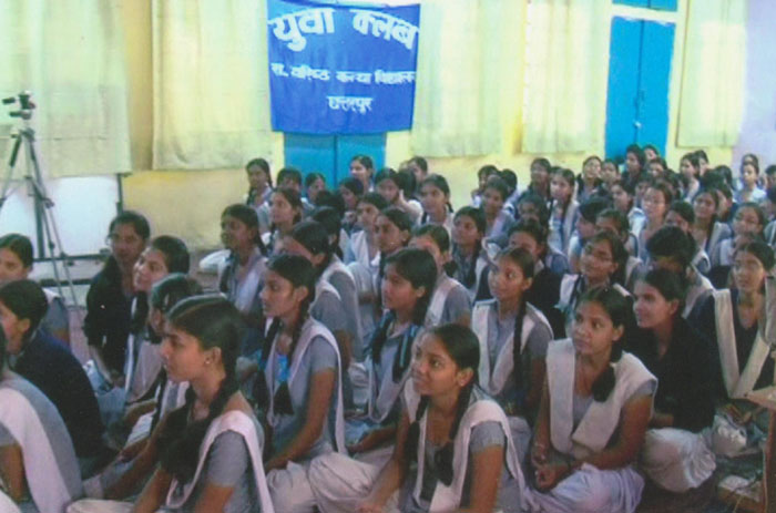 career counseling at Govt ss Girls school Chattarpur  new Delhi 002